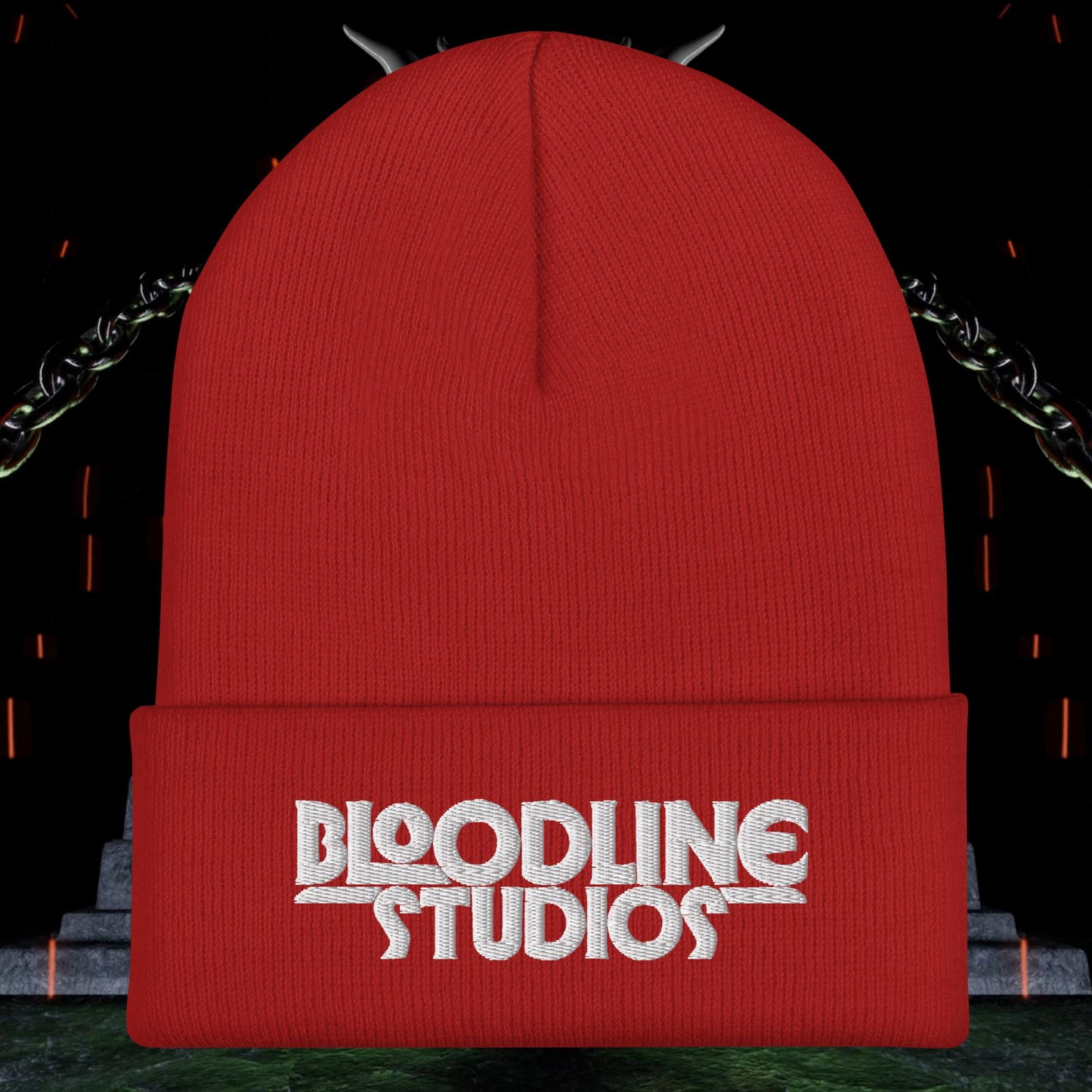 CLASSIC CINEMA LOGO Cuffed Beanie