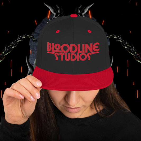 LIMITED RED CINEMA LOGO EMBROIDERED SNAPBACK